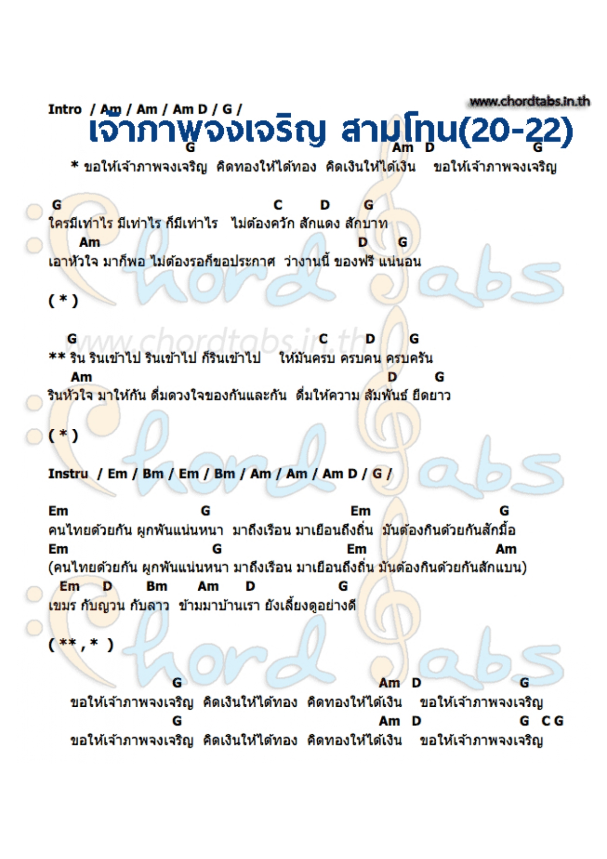 เจ้าภาพจงเจริญ